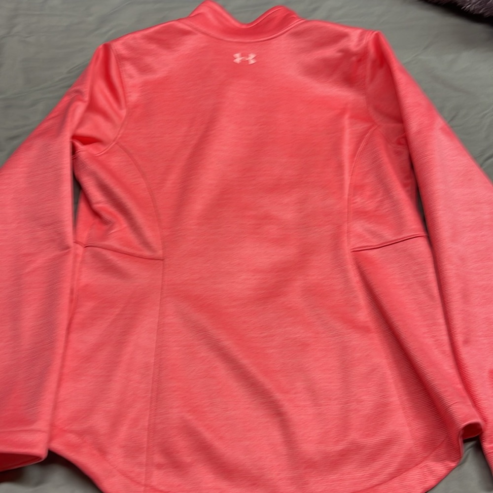 Ua Infared Coldgear Zip Jacket Small Euc - image 7
